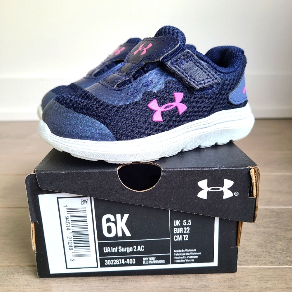 Under Armour toddler girls shoes -sz6